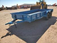 Unused 2022 Gitesa Utility Trailer w/Side Walls