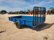 Unused 2022 Gitesa Single Axle Trailer w/Side Walls - 3