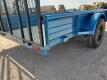 Unused 2022 Gitesa Single Axle Trailer w/Side Walls - 14