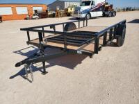 Unused 2022 Tres Estrellas Single Axle Utility Trailer