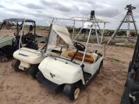 Lot of (2) Golf Carts (1 Yamaha & 1 Club Car)