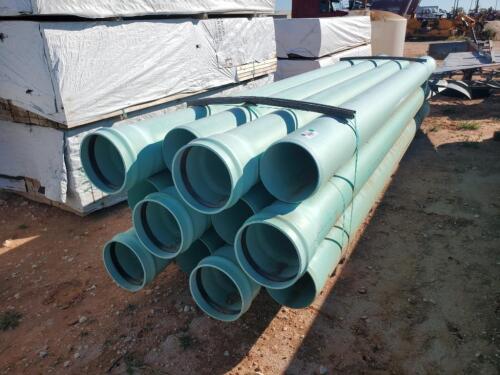 (12) 10'' PVC Pipe