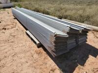 Lot of Used Galvanized Siding