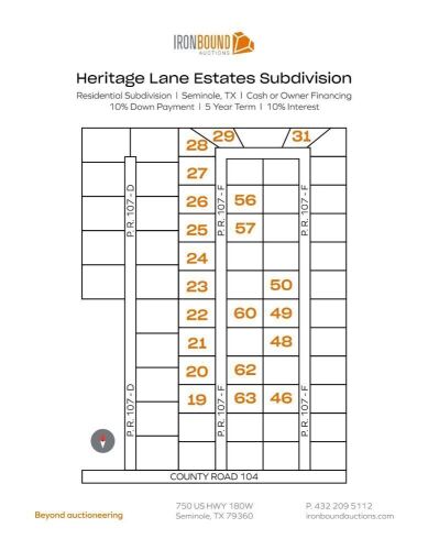 Residential Lot 19 Heritage Lane Subdivision
