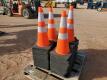 Unused (50) Safety Traffic Cones - 6