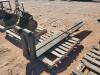 Unused 96” Telehandler Forks - 3