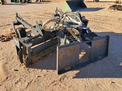 Edge Power Rake Skid Steer Attachment