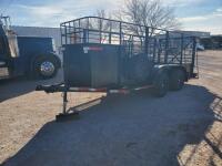 Shop Made Livestock Trailer