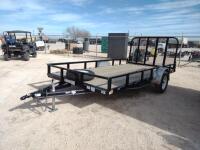 2017 PJ Single Axle Utility Trailer