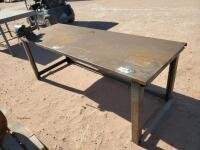 32” x 90” Welding Tables with Vise