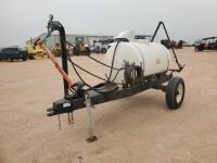 Pull Behind Wylie Sprayer w/300 Gallon Tank