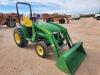 John Deere 3520 Tractor w/Front end Loader - 7