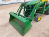 John Deere 1025 Tractor w/Front end Loader - 7