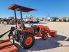 Kubota B3200 Tractor w/Front end Loader, Land Pride Box Blade, Razorback RZ160 Rotary Mower - 4