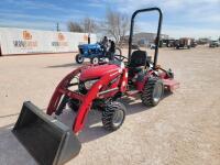 Mahindra Max22 Tractor w/Front end Loader and Mahindra Mower