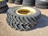 (2) John Deere Wheels w/Tires 380/90 R 50