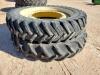 (2) John Deere Wheels w/Tires 380/90 R 50 - 3
