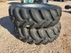 (2) Unused Tractor Wheels w/Tires 380/85 R 24 - 2