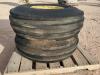 (2) Tractor Front Wheels w/Tires - 4