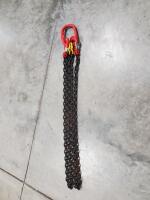 Unused (1) 5/16'' 7ft G80 Chain Sling Double