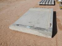 Concrete Dumpster Pad for Big Dumpster