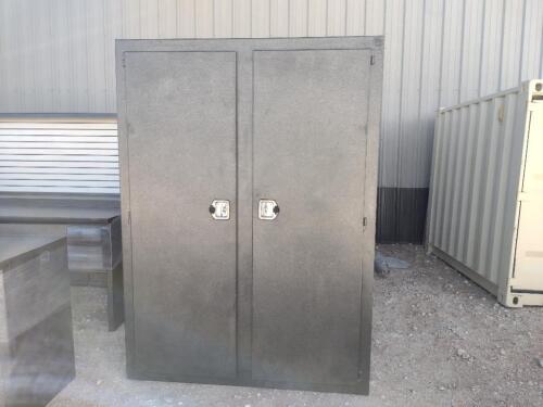 Unused 2 Door Storage Cabinet