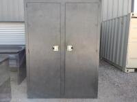 Unused 2 Door Storage Cabinet