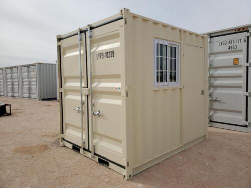 Unused Container w/ Side Door & Window