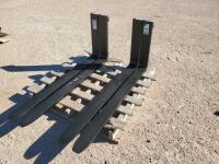 (1) Set Unused 48" Forklift Forks