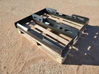 Unused Mower King SSMF Skid Steer Mounting Frame