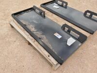 Unused Mower King Skid Steer Mounting Plate