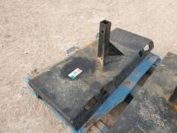 Unused Receiver Hitch/Skid Steer Attachment