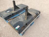 Unused Receiver Hitch/Skid Steer Attachment