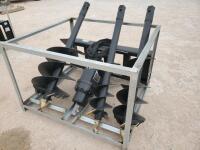 Unused Greatbear Skid Steer Auger Attachment