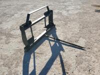 Bale Spear (Skid Steer Attachment)