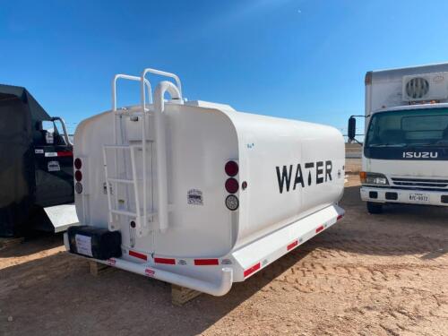 Unused Industrias Wiebe Truck Mount Water Tank