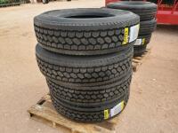 (4) Unused Truck Tires 295/75 R 22.5