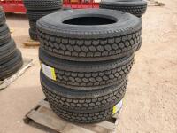 (4) Unused Truck Tires 295/75 R 22.5