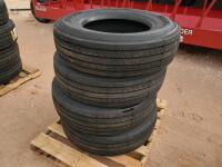 (4) Unused Truck Tires 295/75 R 22.5