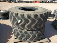 (2) Loader Tires 23.5R25