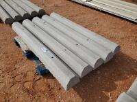 (5) Cement Parking Blocks
