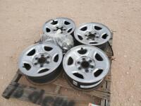 (4) 16'' Chevy Wheels