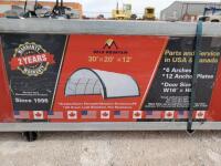 Unused Gold Mountain Dome Shelter 30' x 20' x 12'