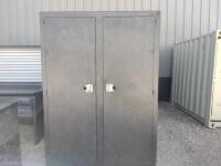 Unused 2 Door Storage Cabinet