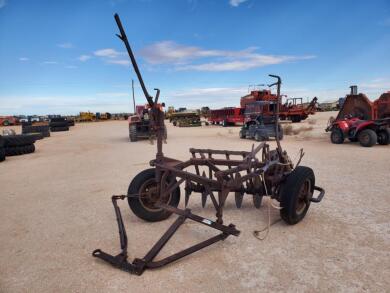 Pull behind 1-way Disk Plow