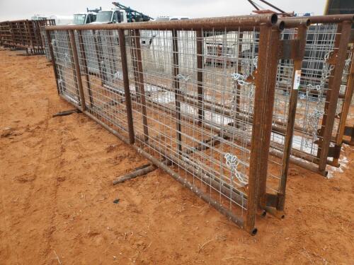 (2) 20Ft Long 4Ft 6" High Goat Panels w/ Gates