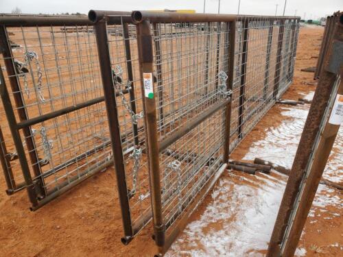 (2) 20Ft Long 4Ft 6" High Goat Panels w/ Gates