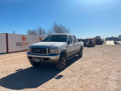 2004 Ford King Ranch F-350 Lariat Super Duty Pickup Truck