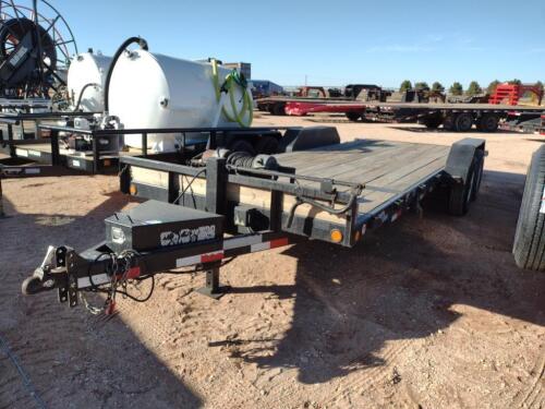 LOAD TRAIL TILT DECK TRAILER W/WINCH