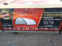 Unused Gold Mountain 30'x20'x12' Dome Shelter